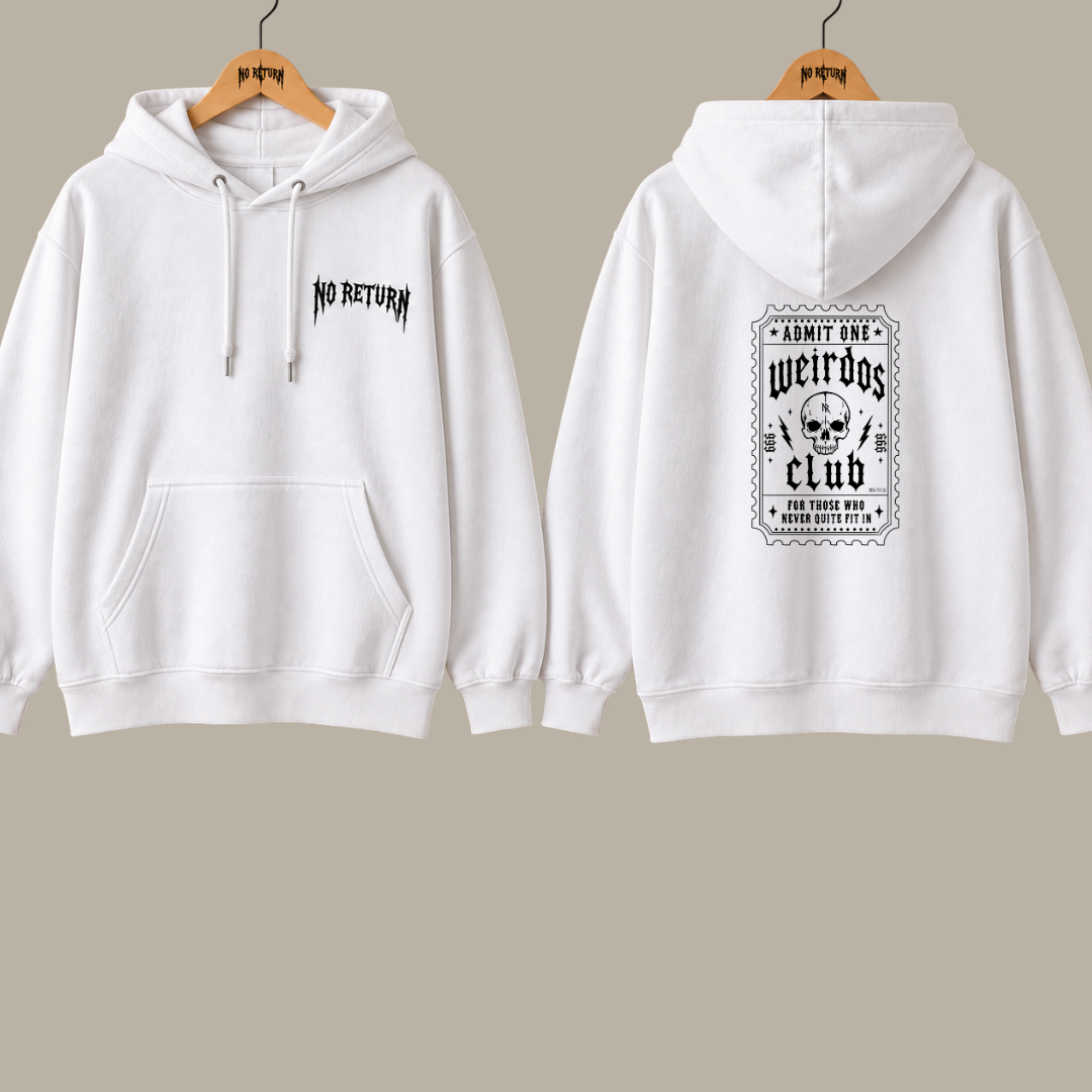 NR/002 WEIRDO'S CLUB HOODIE