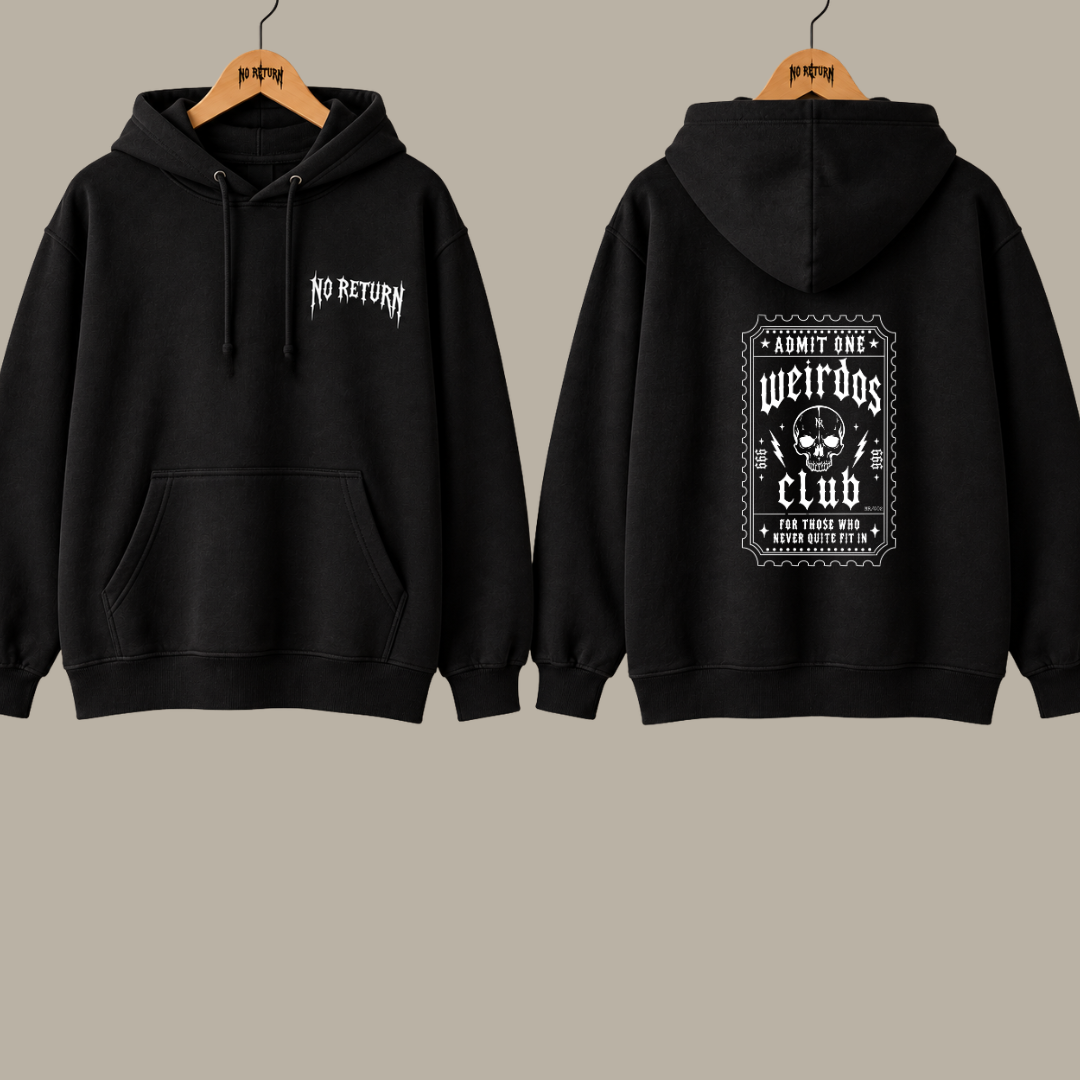 NR/002 WEIRDO'S CLUB HOODIE